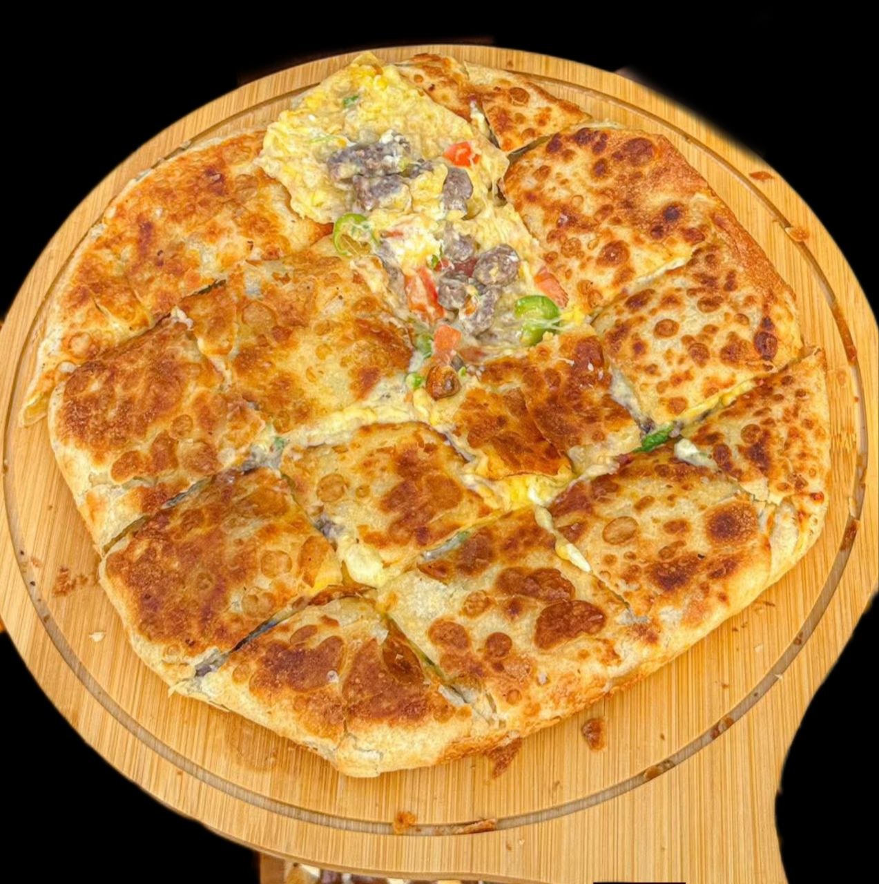 بيتزا سجق وسط
